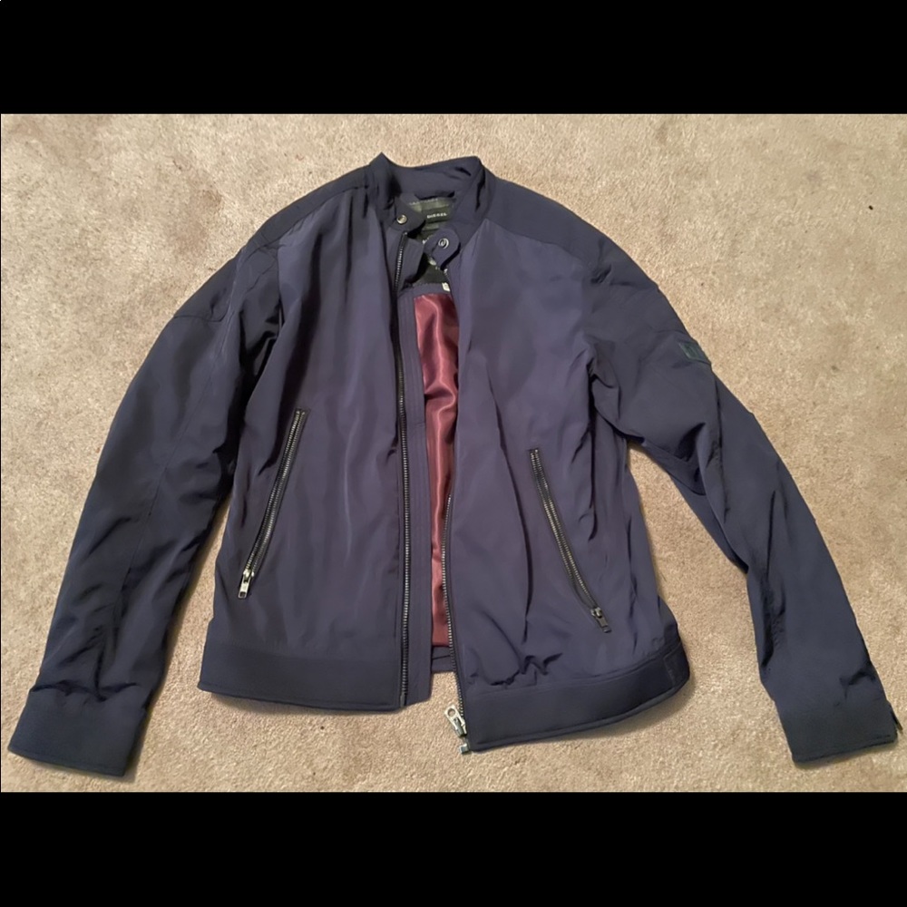 Blue diesel jacket